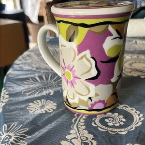 Vera Bradley Tea Cup  / Cove
Perfect Condition